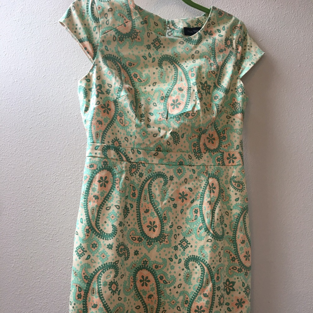 Pink Tartan Size 10 Sheath